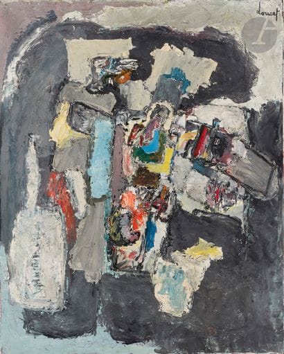 Jacques DOUCET (1924-1994) Paysage retrouvé,...