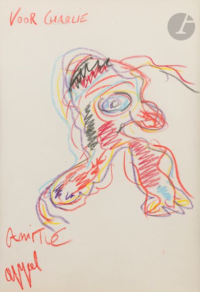 Karel APPEL [Dutch] (1921-2008) Character...