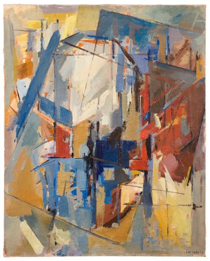 Michel CARRADE (1923-2021) Composition, 1952...