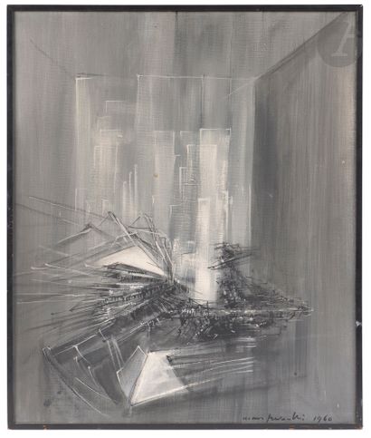 Cesare PEVERELLI [Italian] (1922-2000) Composition,...