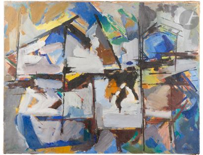 Michel CARRADE (1923-2021) Composition, 1953...