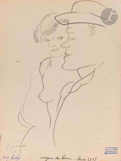 Julius Pincas dit PASCIN (1885-1930) Cavalier...
