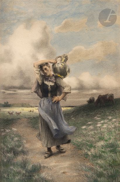 Georges François Paul LAUGÉE (1853-1937)
Peasant...