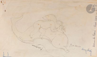Julius Pincas dit PASCIN (1885-1930) Cavalier...