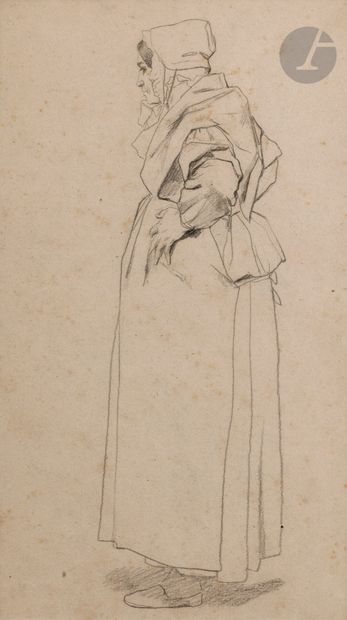 Charles HERMANS (Brussels 1839 - 1924 Menton)
Peasant...