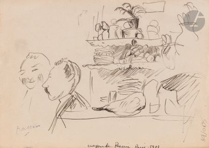 Julius Pincas dit PASCIN (1885-1930) Cavalier...