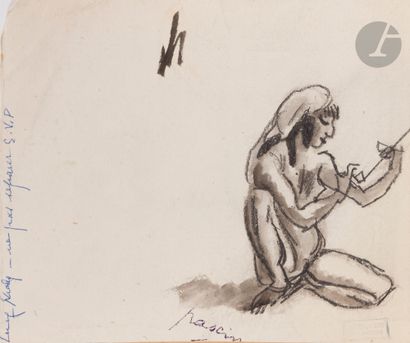 Julius Pincas dit PASCIN (1885-1930) Cavalier...