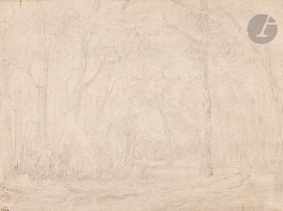 Théodore ROUSSEAU (1812 - 1867)
Undergrowth
Black...