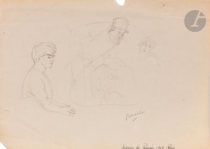 Julius Pincas dit PASCIN (1885-1930) Cavalier...