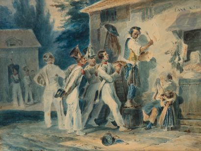 Nicolas-Toussaint CHARLET (Paris 1792 - 1845)...