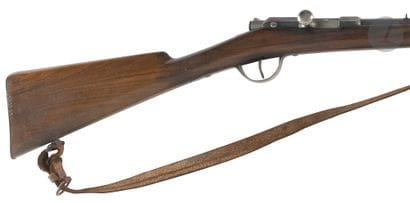 Fusil scolaire Gras, un coup calibre 6 mm...