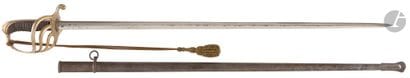 Model 1882 infantry officer's saber. 
Varnished...