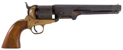 Revolver type Colt Navy, six coups, calibre...