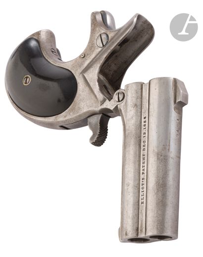 Pistolet Remington Over Under, deux coups...