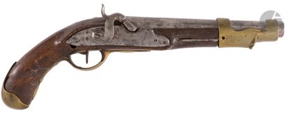 Model 1763-66 flintlock pistol converted...