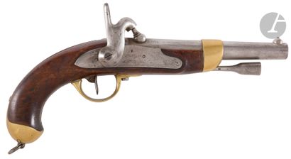 Pistolet d’arçon à percussion modèle 1822...