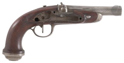 Pistolet à silex d’officier de gendarmerie...