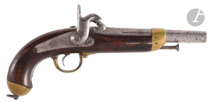 Pistolet de cavalerie à percussion, de fabrication...
