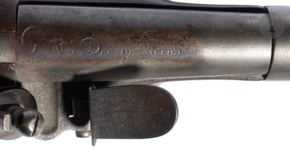 Pistolet à silex de gendarmerie modèle An...