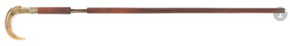 Canne-fusil un coup calibre 9 mm à percussion...