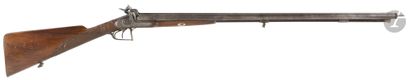 Fusil de chasse à percussion deux coups....