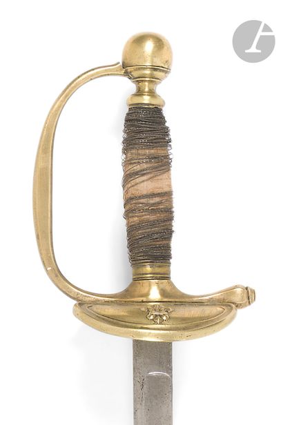 Two swords: 
- sword model 1816. One-third...