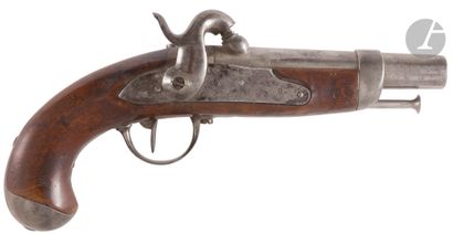 Pistolet à percussion de gendarmerie modèle...
