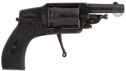 Revolver Hammerless, six coups, calibre 6...