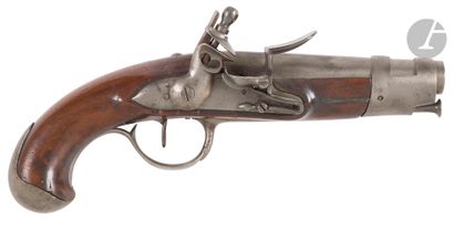 Pistolet à silex de gendarmerie modèle An...