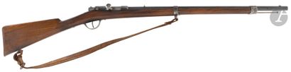Fusil scolaire Gras, un coup calibre 6 mm...