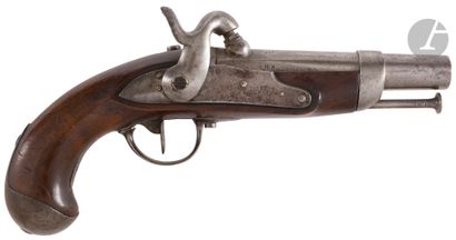 Pistolet à percussion de gendarmerie modèle...