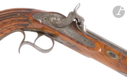Pistolet de duel à percussion (provenant...
