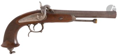 Pistolet à percussion d’officier modèle 1833,...