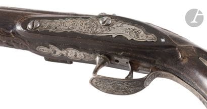 Pistolet à silex d’officier pour l’Orient....