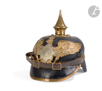 Casque à pointe du type de l’infanterie de...