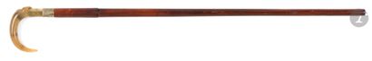 Canne-fusil un coup calibre 9 mm à percussion...