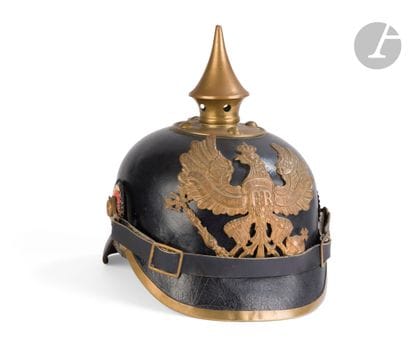 Casque à pointe modèle 1895 d’infanterie...