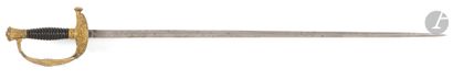 Staff officer's sword model 1817 with chasing....
