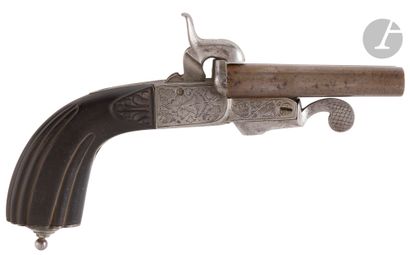 Pistolet double à broche calibre 12 mm
Canons...