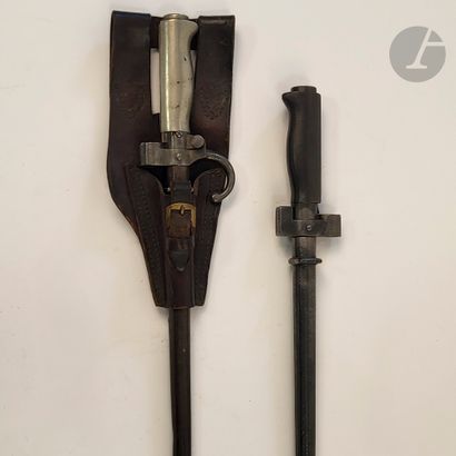 FRANCE 
Deux baïonnettes modèle 1886 Lebel...