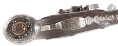 Pistolet à silex d’officier pour l’Orient....