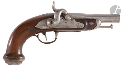 Pistolet à silex d’officier de gendarmerie...