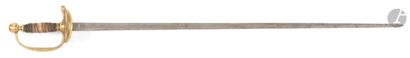 Two swords: 
- sword model 1816. One-third...