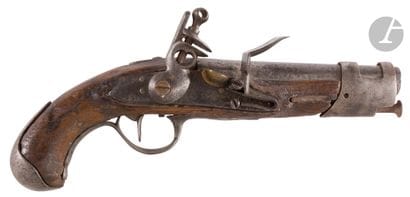 Pistolet à silex de maréchaussée modèle AN...