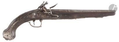 Pistolet à silex d’officier pour l’Orient....