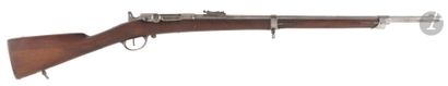 Fusil d’infanterie modèle 1866 Chassepot,...