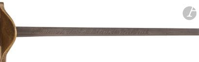Model 1822 light cavalry saber. 
Leather-covered...