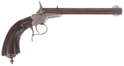 Pistolet de tir système Flobert, un coup,...