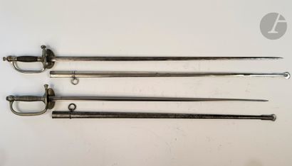 Two swords: 
- Reinstated infantry non-commissioned...