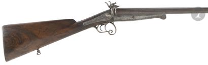 Fusil de chasse à broche, deux coups calibre...